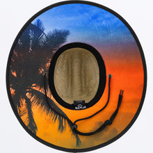 Load image into Gallery viewer, ShoresideStraw_Hat_U_TropicalSunset_241948-_9700_Bottom
