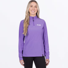 Load image into Gallery viewer, WBreezeUPF14Zip_Longsleeve_Amethyst_SKU_252295-_8400_Front