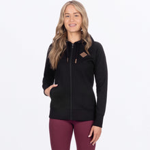 Load image into Gallery viewer, DiamondZip_Hoodie_W_Black_251220-_1000_front