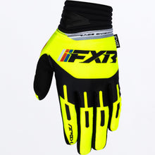 Charger l'image dans la galerie, ApexMX_Glove_HiVisBlack_SKU_263403-_6510_Front