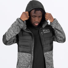 Load image into Gallery viewer, ExcursionLiteHybridQuilted_Jacket_M_BlackGreyHeather_221133-_1007_Detail2