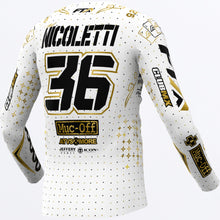 Charger l'image dans la galerie, NicolettiRaceReplica_MxJersey_VegasGold_243347-_0162_back