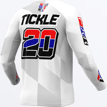 Load image into Gallery viewer, CustomRevoDaytona_MXJersey_WhiteGrey_253333-_0105_back
