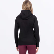 Load image into Gallery viewer, DiamondZip_Hoodie_W_Black_251220-_1000_back
