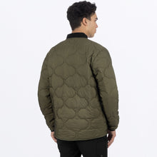 Charger l'image dans la galerie, UnisexRigQuilted_Jacket_MossBlack_SKU_242034-_7910_Extra