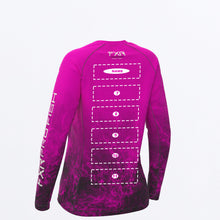 Charger l'image dans la galerie, Derby_UPF_Longsleeve_W_FuchsiaRipple_232205-_9108_back