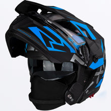 Charger l'image dans la galerie, MaverickX_Helmet_BlackBlue_230640-_1040_frontopen