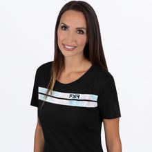 Charger l'image dans la galerie, TrackTShirt_Dress_W_BlackPalms_242215-_1071_Detail
