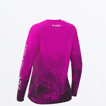Charger l'image dans la galerie, Derby_UPF_Longsleeve_W_FuchsiaRipple_232249_9108_back**hover**