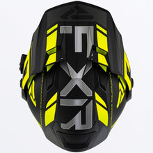 Charger l'image dans la galerie, MaverickX_Helmet_BlackHiVis_220623-_1065_top