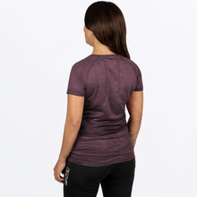 Charger l'image dans la galerie, ExhaleActive_TShirt_W_MutedGrapeCamoDustyLilac_231419-_8487_back