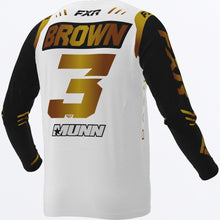Charger l'image dans la galerie, BrownRaceReplica_MXJersey_Gold_243348-_6200_back