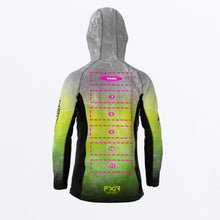 Charger l'image dans la galerie, Derby_UPF_Hoodie_Y_HivisLimeRipple_232275-_6671_back**hover**