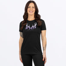 Load image into Gallery viewer, Antler_PremiumTShirt_W_BlackLilac_251413-_1087_Front