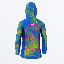 Charger l'image dans la galerie, Attack_UPF_Hoodie_Y_BlueHivisRipple_232276-_4166_back