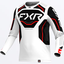 Charger l'image dans la galerie, CustomPodiumRelayMX_Jersey_WhiteBlackRed_SKU_263341-_0110_Front