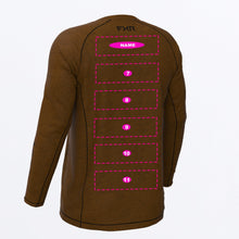 Charger l'image dans la galerie, M_Attack_Air_UPF_Longsleeve_copper_heather_232028-_1900_back