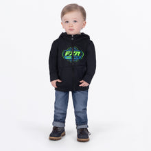 Load image into Gallery viewer, Toddler_RaceDiv_TechZip_Hoodie_Y_BlackLime_251503-_1070_Fullbody