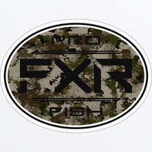 Charger l'image dans la galerie, Pro_Fish_Round_Sticker_3_ArmycamoBlack_231679_7610_Front