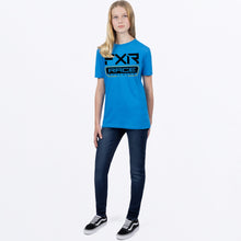 Charger l'image dans la galerie, RaceDivPrem_TShirt_Y_BlueHeatherBlack_241534-_4110_frontFULL