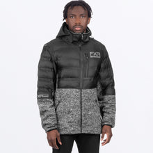 Load image into Gallery viewer, ExcursionLiteHybridQuilted_Jacket_M_BlackGreyHeather_221133-_1007_front