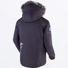 Charger l'image dans la galerie, Fresh_Jacket_Yth_BlackHeatherSkyLilac_230419-_1253_back