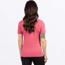 Load image into Gallery viewer, RaceDivPrem_TShirt_W_AstroDustMerlot_251415-_9827_back