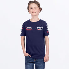 Charger l'image dans la galerie, YthRaceDivPremium_T-Shirt_NavyRed_SKU_271517-_4520_Front