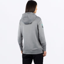 Charger l'image dans la galerie, RaceDivTech_PO_Hoodie_W_GreyMint_241213-_0552_Back