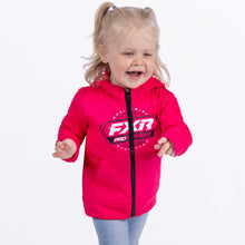 Load image into Gallery viewer, Toddler_RaceDiv_TechZip_Hoodie_Y_Razz_251503-_2800_Front
