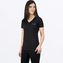 Charger l'image dans la galerie, HeliumPremium_VNeck_TShirt_W_BlackAmethyst_252222-_1084_front