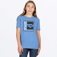 Load image into Gallery viewer, Broadcast_PremiumTShirt_Y_TranquilBlueBlack_242285-_4110_Front