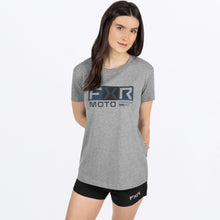 Charger l'image dans la galerie, Moto_PremiumTShirt_W_GreyHeatherDarkSteel_242224-_0703_Detail