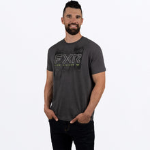 Charger l'image dans la galerie, BroadcastPremium_TShirt_CharHeatherBlack_231311-_0610_front