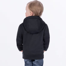 Load image into Gallery viewer, Toddler_RaceDiv_TechZip_Hoodie_Y_BlackLime_251503-_1070_back