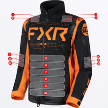 Charger l'image dans la galerie, CustomColdCross_Jacket_M_OrangeBlack_230090-_3010_front