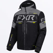 Charger l'image dans la galerie, MBackshiftR-FX2-in-1_Jacket_BlackGreyHiVis_SKU_260080-_1065_Front
