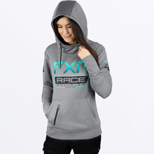 Charger l'image dans la galerie, RaceDivTech_PO_Hoodie_W_GreyMint_241213-_0552_Detail1