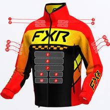 Load image into Gallery viewer, CustomColdCrossRR_Jacket_RedYellowOrange_SKU_260099-_2060_Front
