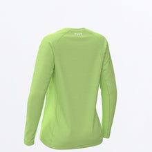 Load image into Gallery viewer, AttackUPF_LS_W_KiwiWhite_242243-_7201_back