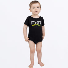 Load image into Gallery viewer, Podium_SSOnesie_Infant_BlackGlowstick_242290-_1071_Front
