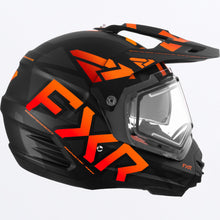 Load image into Gallery viewer, TorqueXTeam_Helmet_BlackOrange_230635-_1030_right
