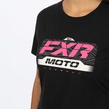 Charger l'image dans la galerie, Moto_Premium_Boyfriend_W_TShirt_BlackEPink_232224_1094_frontDdetail

