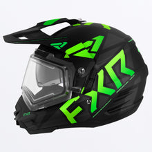 Load image into Gallery viewer, TorqueXTeam_Helmet_BlackLime_230635-_1070_left
