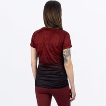 Charger l'image dans la galerie, ExhaleActive_TShirt_W_Merlot_231419-_2712_Back
