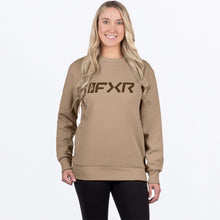 Load image into Gallery viewer, WMiteredCottonCrewneck_Sweatshirt_CanvasDCedar_SKU_271215-_1518_Front
