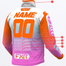 Charger l'image dans la galerie, CustomColdCross_RRJacket_PinkOrangeWhite_250099-_9530_back

