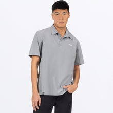 Load image into Gallery viewer, BreezePerformanceUPF_PoloShirt_Grey_242082-_0500_front
