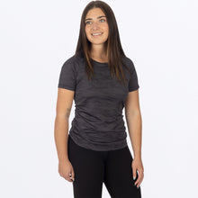 Charger l'image dans la galerie, ExhaleActive_TShirt_W_BlackCamoMint_231419-_1252_front
