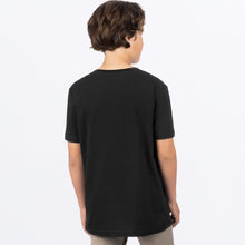 Charger l'image dans la galerie, YthMiteredPremium_T-Shirt_BlackHiVis_SKU_271516-_1065_Extra**hover**
